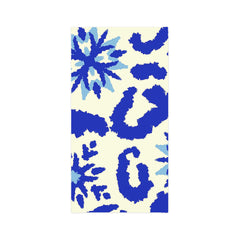 Blue Holiday Neck Face Cover– Lightweight Fashion Face Covering