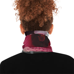 Strawberry Hibiscus Neck & Face Cover — Lightweight Sun & Dust Face Cover