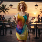 Sarasota Waves Racerback Dress for Women