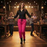 Women's (Hot Pink 2026 Fashion Color) Lounge Pants — Cozy Lounge Sleepwear