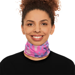 VersaBand ™ Multi Performance Band-Pink Purple Camouflage Print