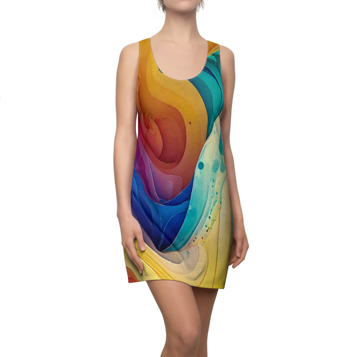 Sarasota Waves Racerback Dress for Women