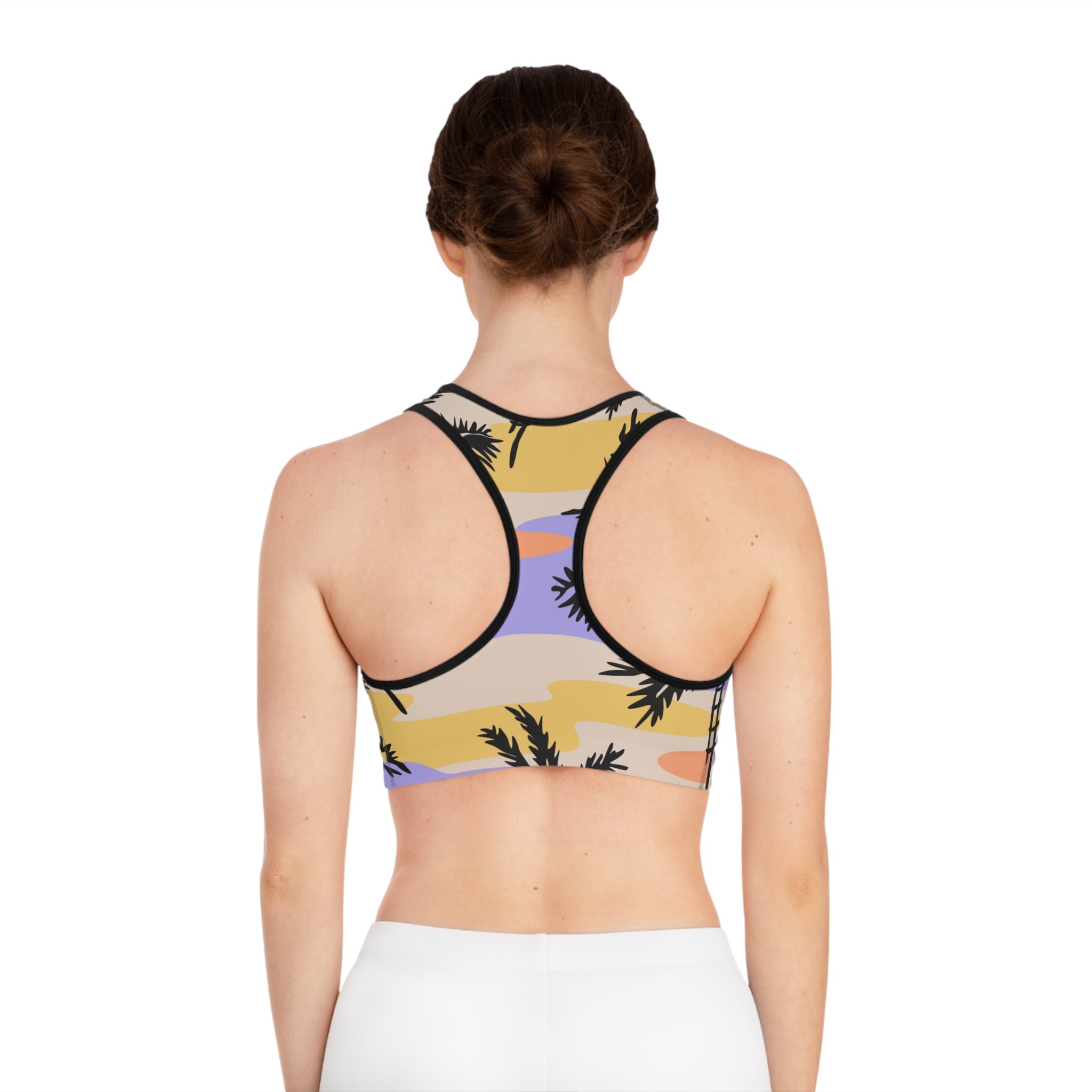 Sunset Palms Sports Bra