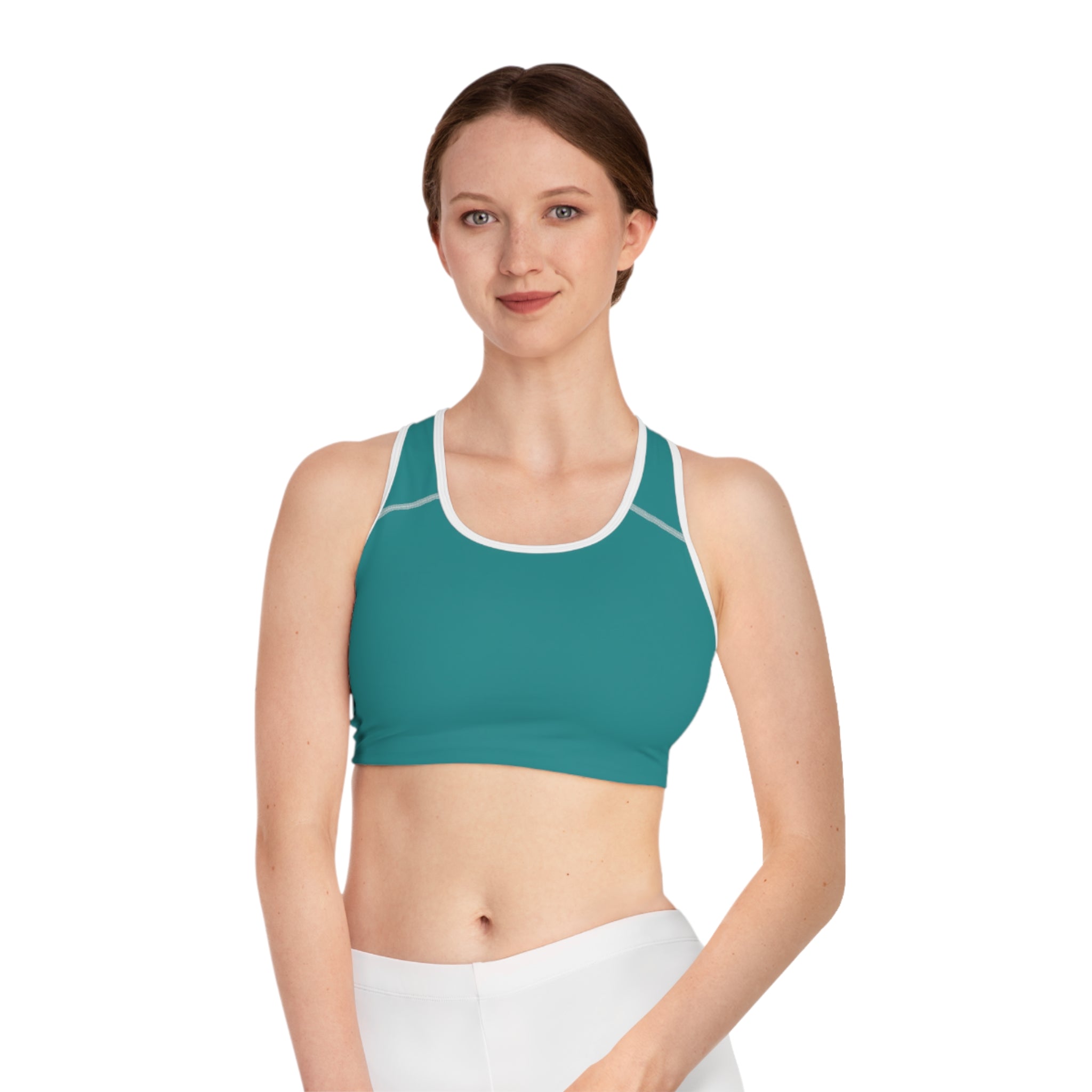 Our Classic Racerback Sports Bra — Transformative Teal 2026 Fashion Color