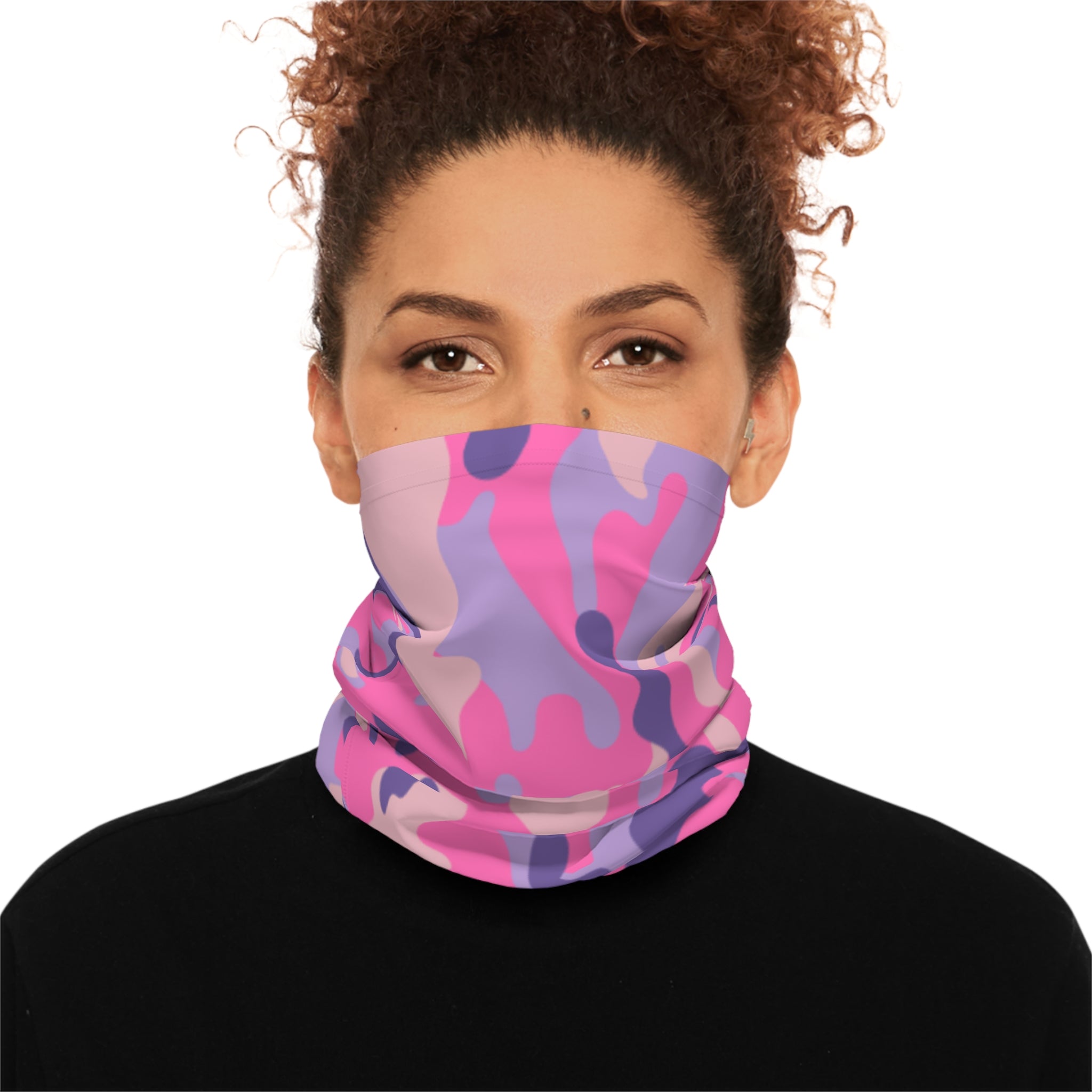VersaBand ™ Multi Performance Band-Pink Purple Camouflage Print