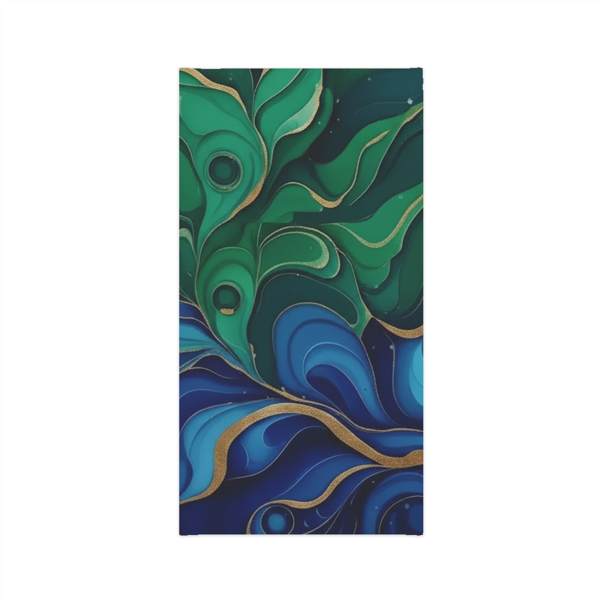 VersaBand ™ Multi Performance Band-Green Blue Marble Print