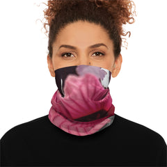 Strawberry Hibiscus Neck & Face Cover — Lightweight Sun & Dust Face Cover