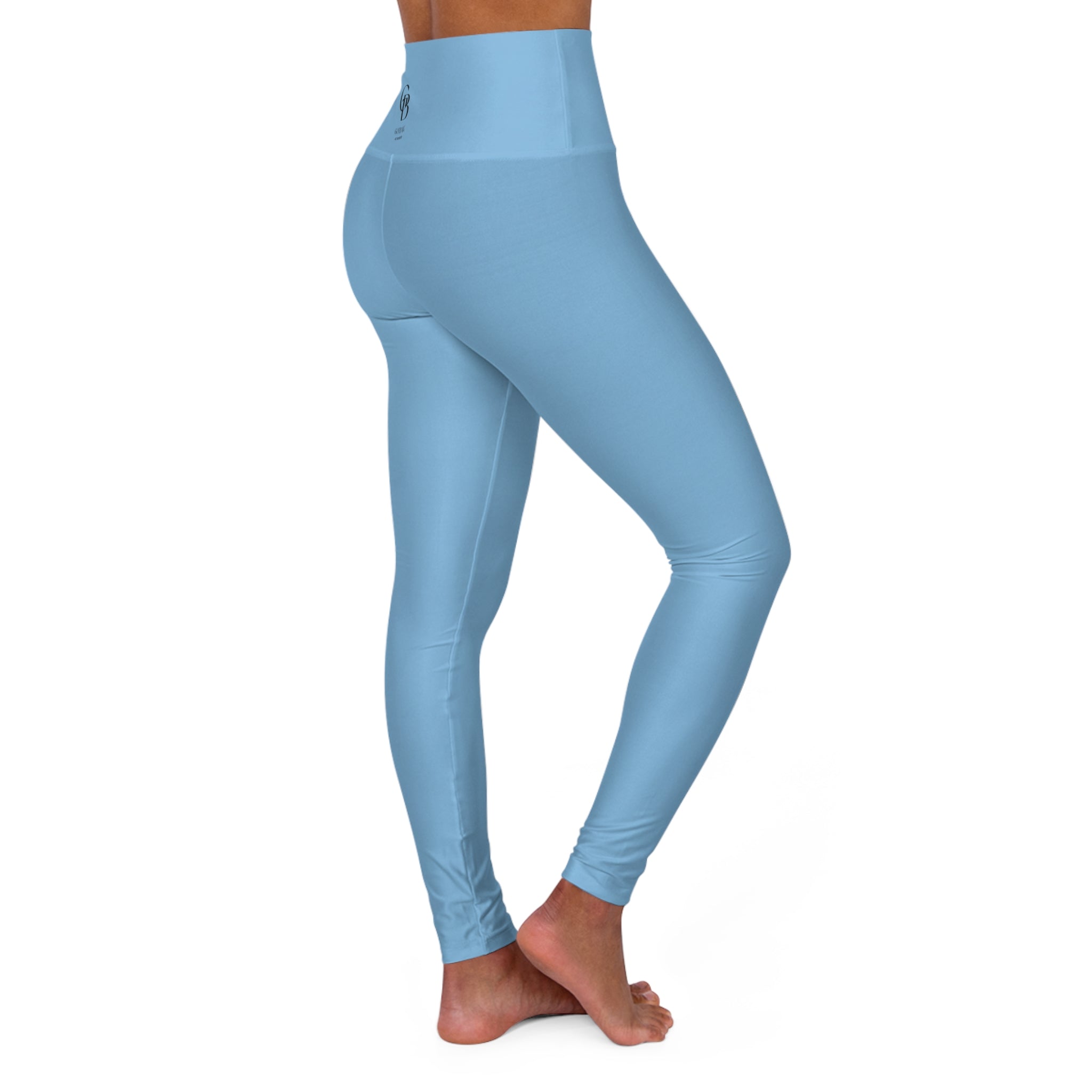 Squat-Proof High-Waisted Leggings —Ethereal Light Blue 2026 Fashion Color