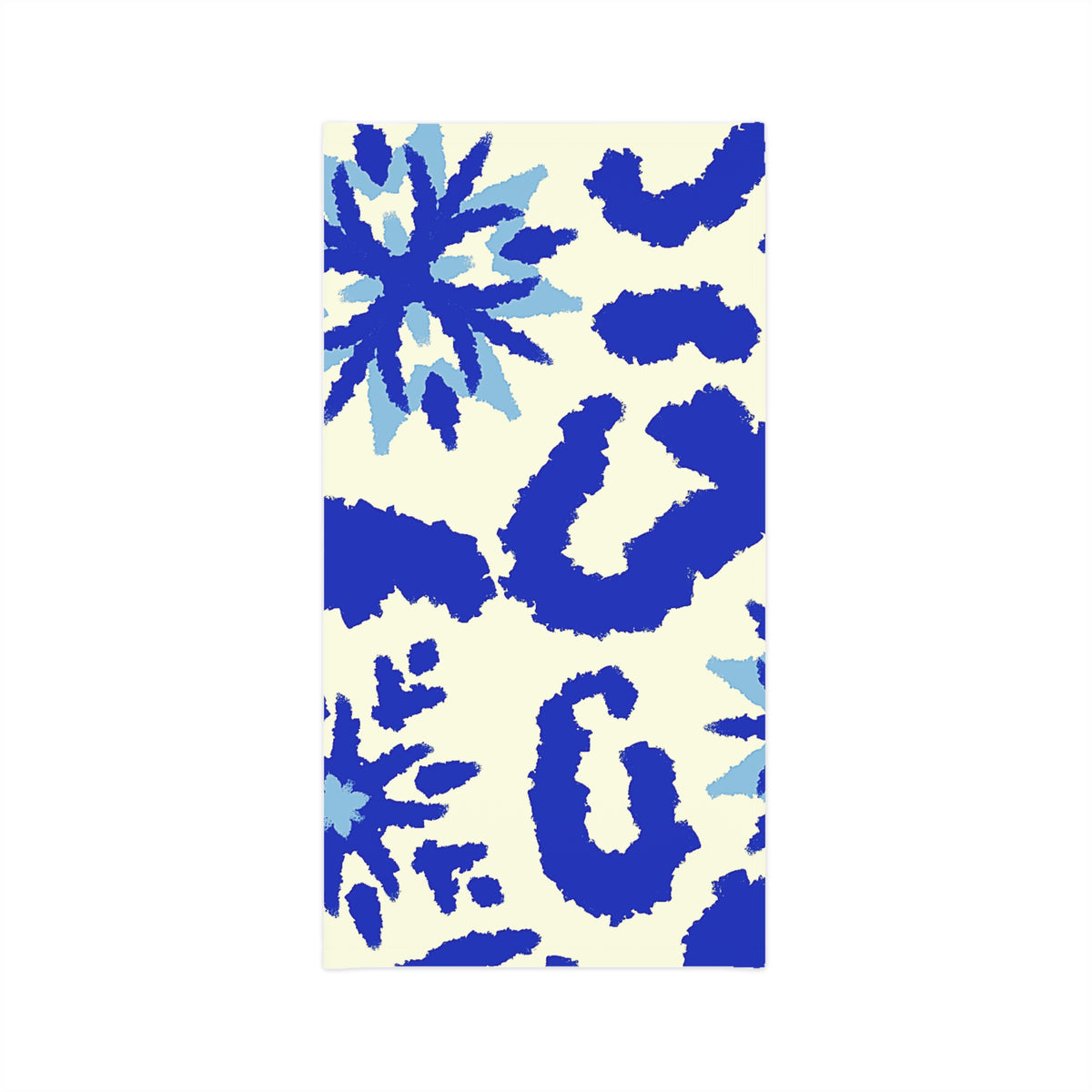 Blue Holiday Neck Face Cover– Lightweight Fashion Face Covering