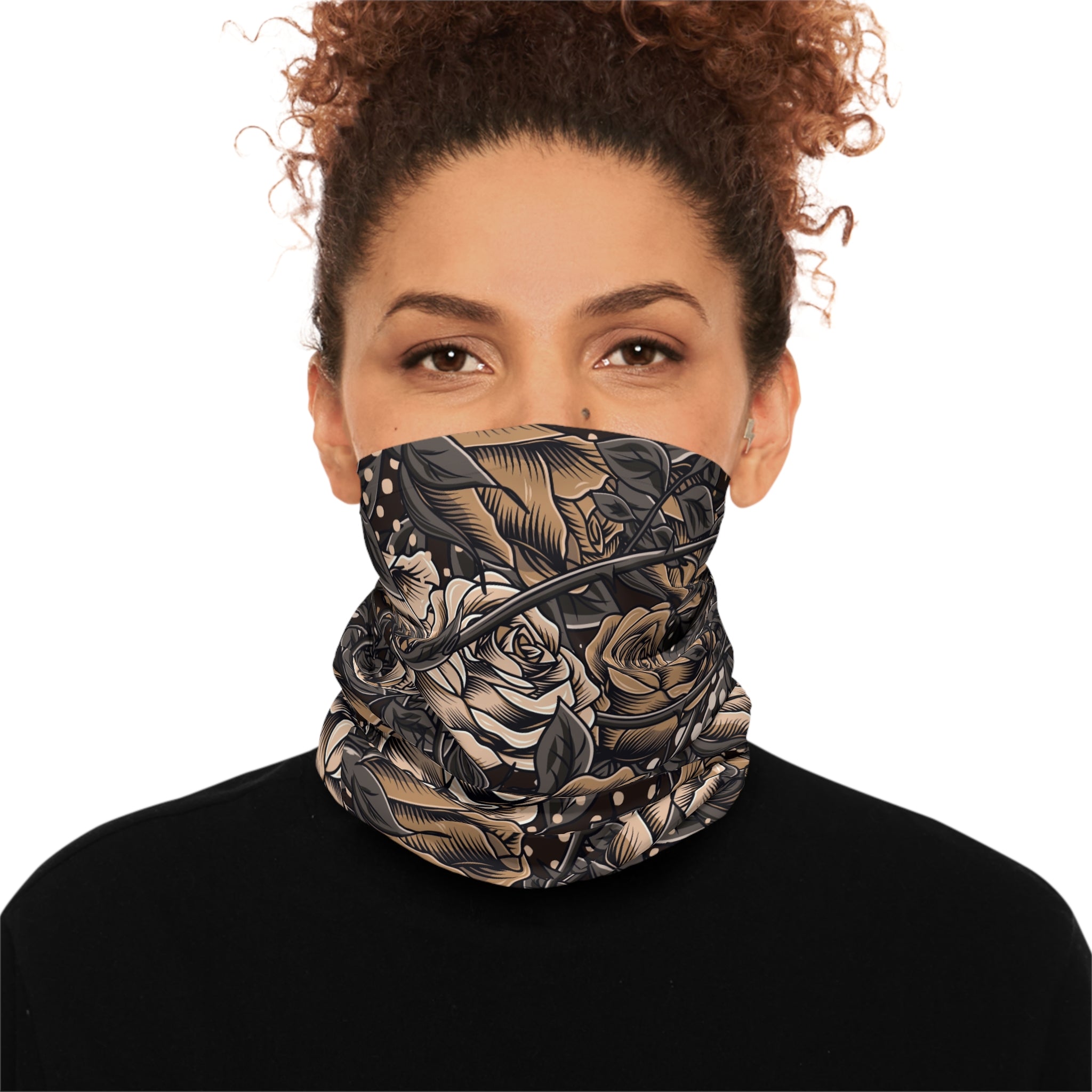 VersaBand ™ Multi Performance Band-Bronze Roses Print