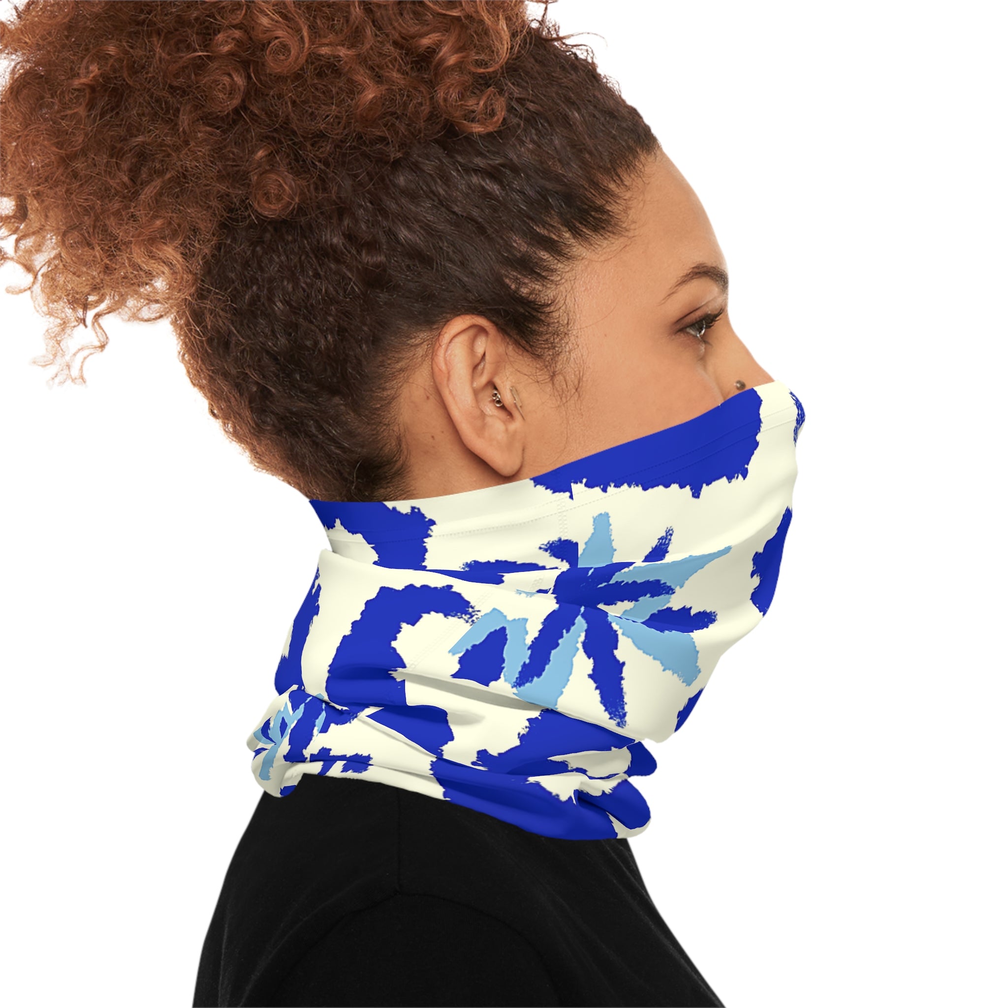 VersaBand ™ Multi Performance Band-Blue Abstract Camouflage Print