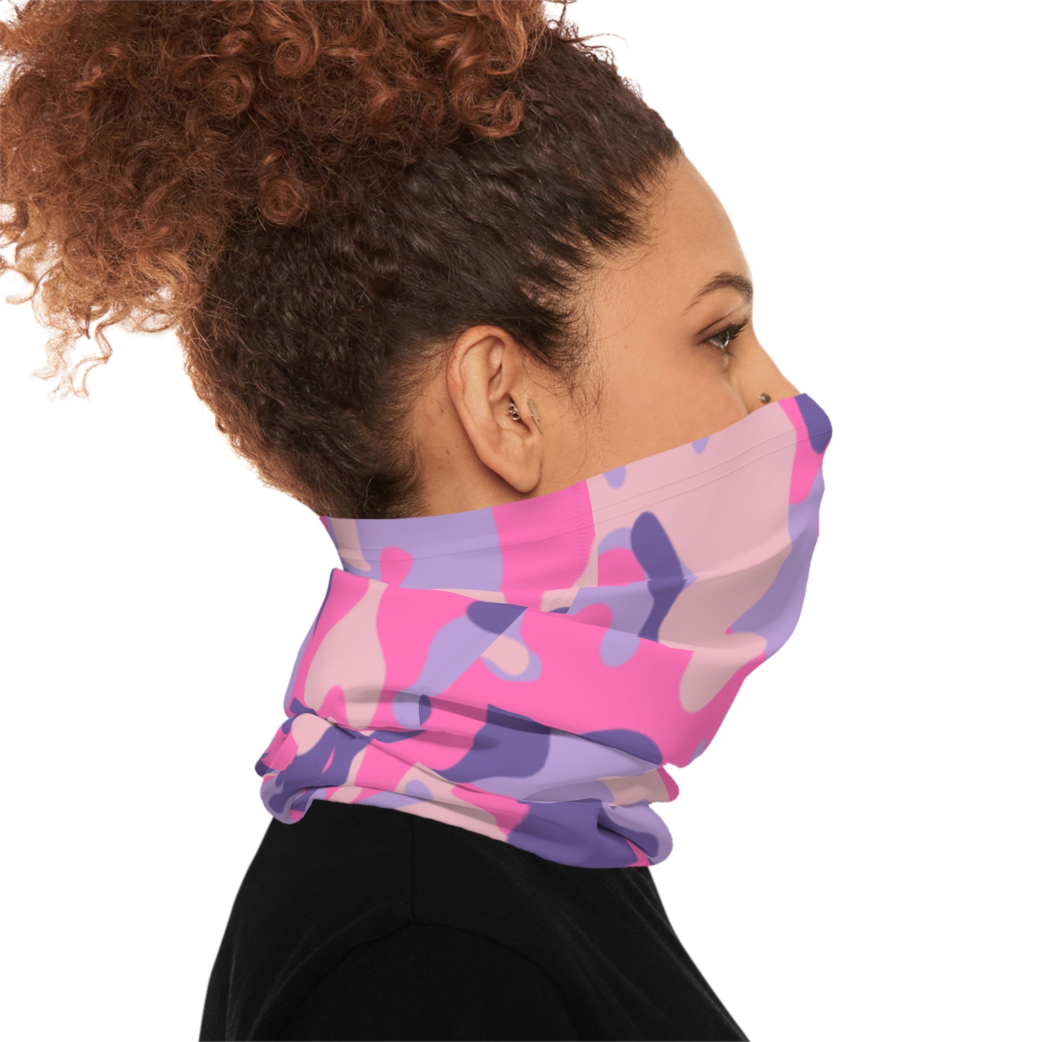 VersaBand ™ Multi Performance Band-Pink Purple Camouflage Print