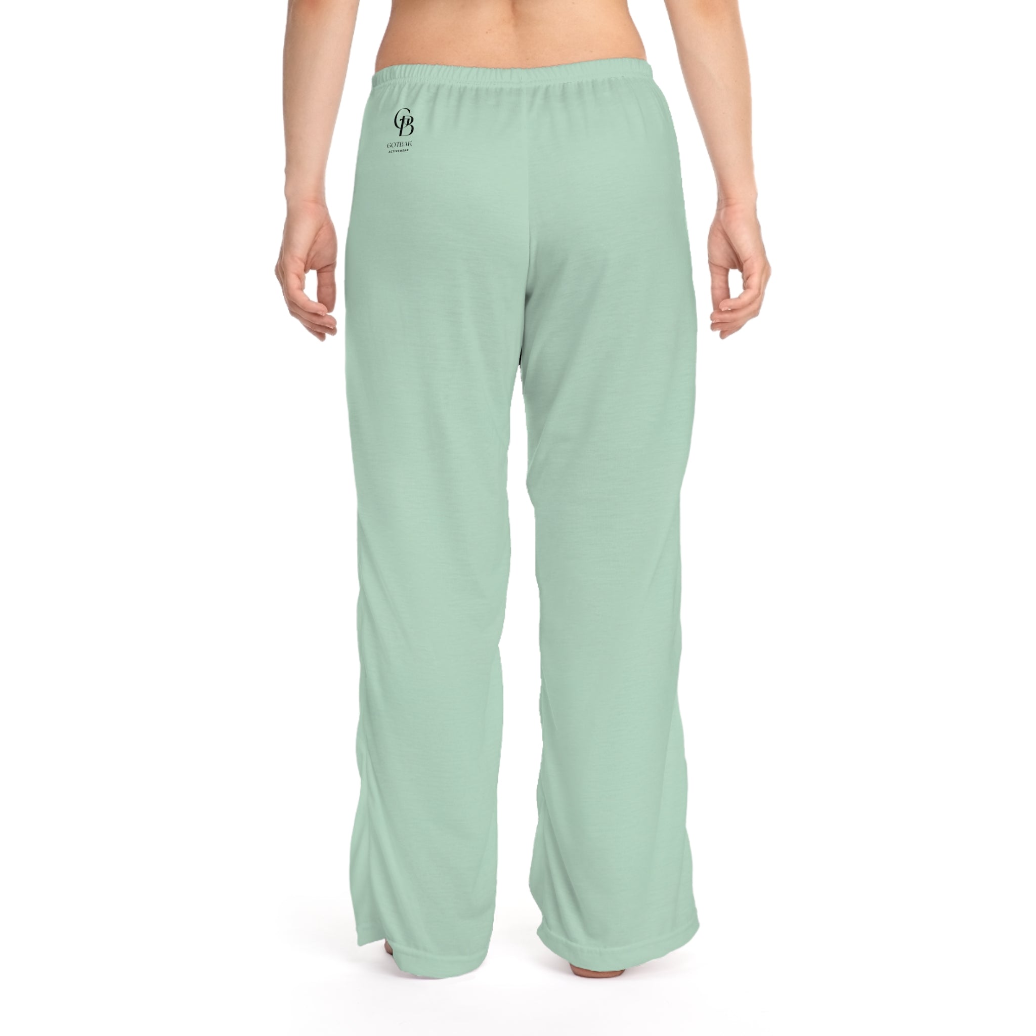 Mint Jelly (2026 Fashion Color) Lounge Pajama Pants — Women's Soft Wide-Leg Workout Lounge Pants