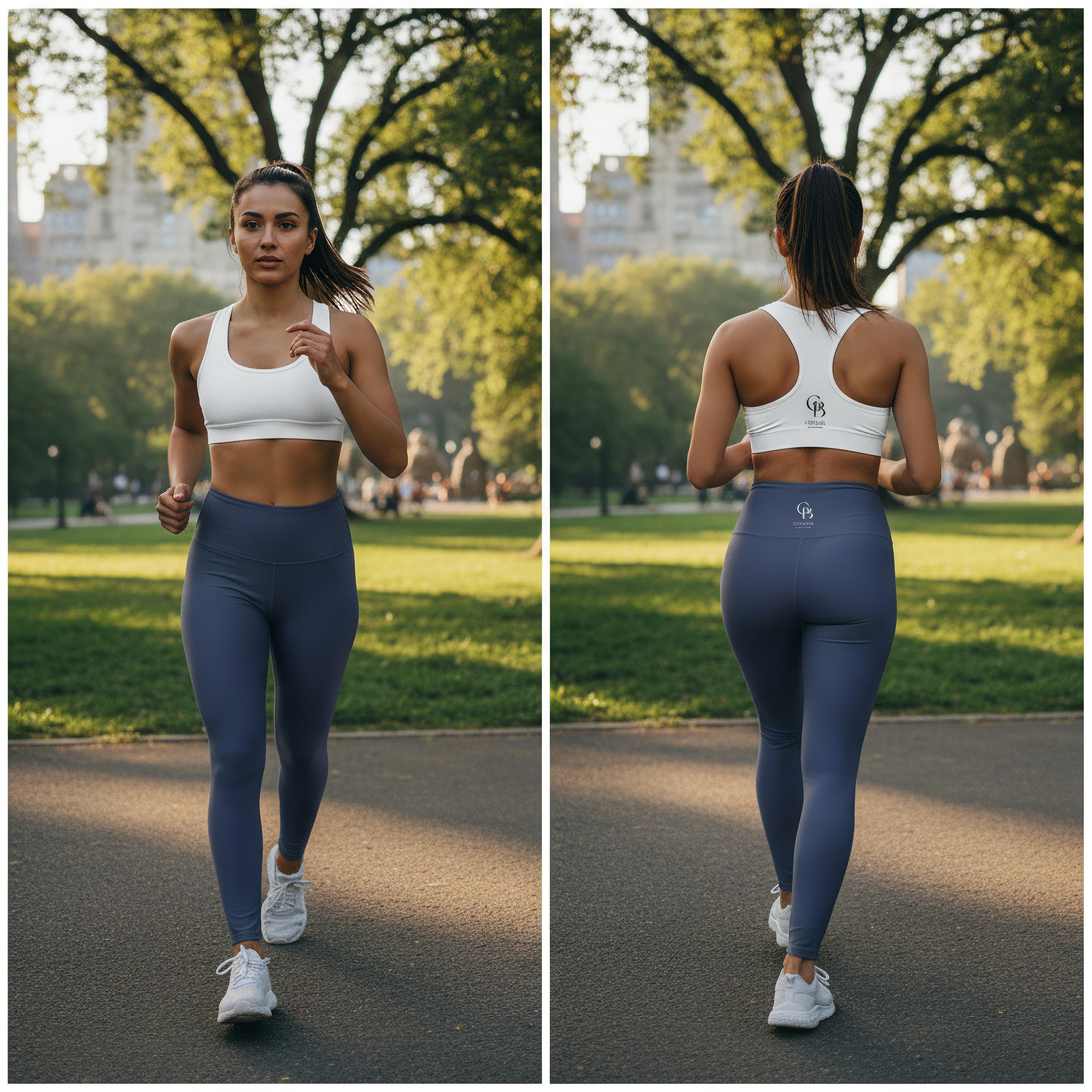 Our Classic High-Waisted Yoga Leggings —Navy