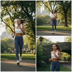 Our Classic High-Waisted Yoga Leggings —Navy