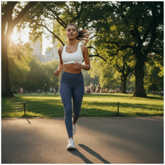 Our Classic High-Waisted Yoga Leggings —Navy
