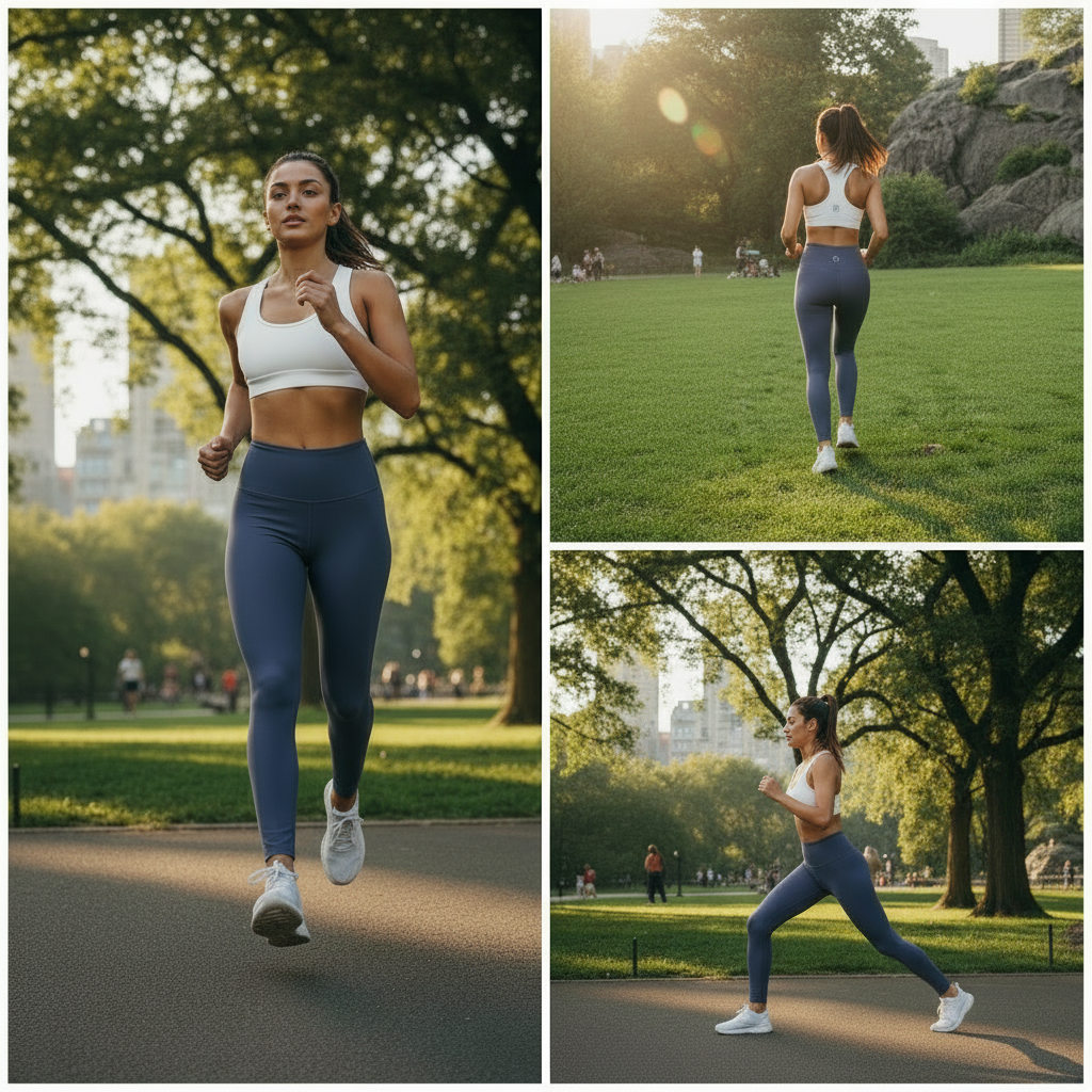 Our Classic High-Waisted Yoga Leggings —Navy