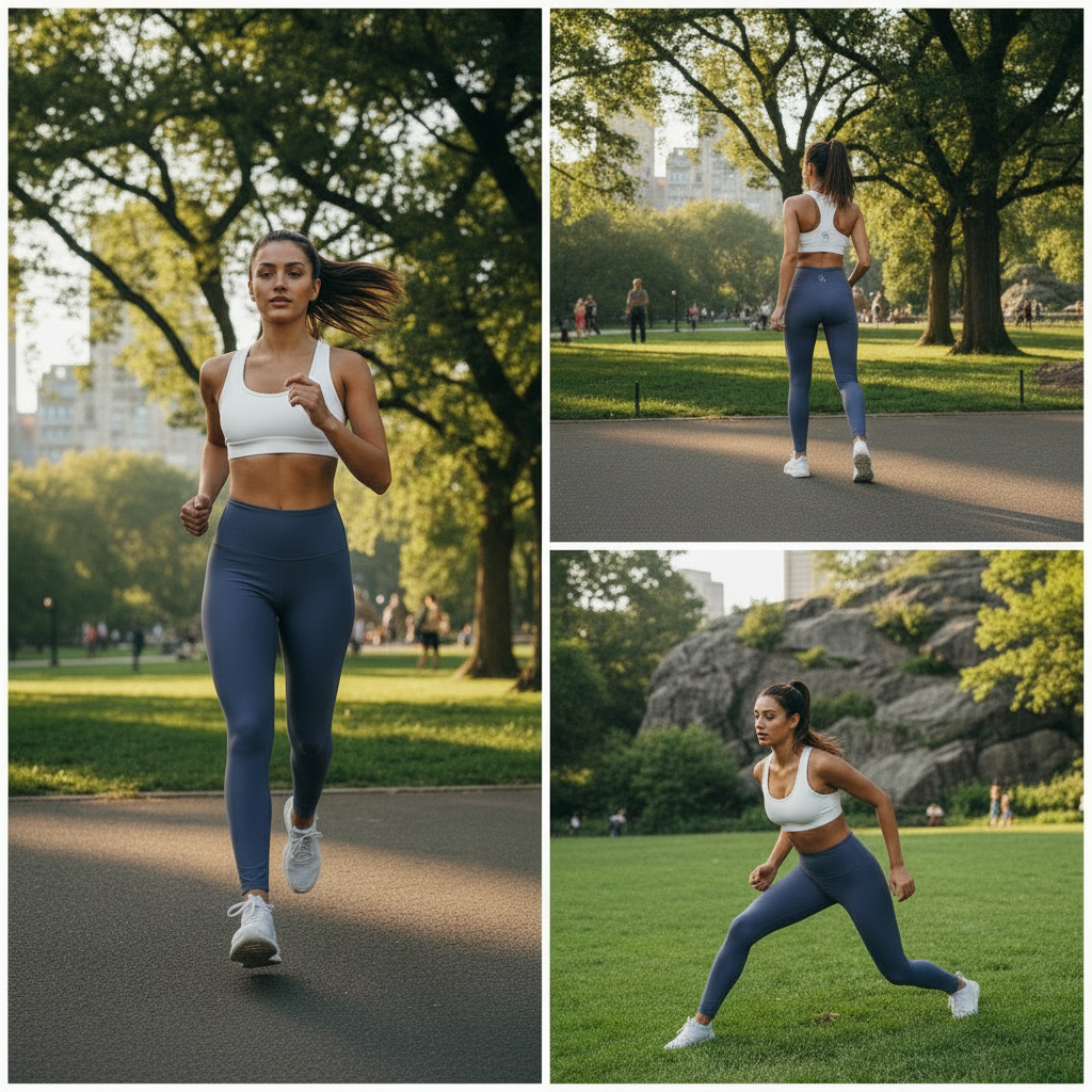 Our Classic High-Waisted Yoga Leggings —Navy