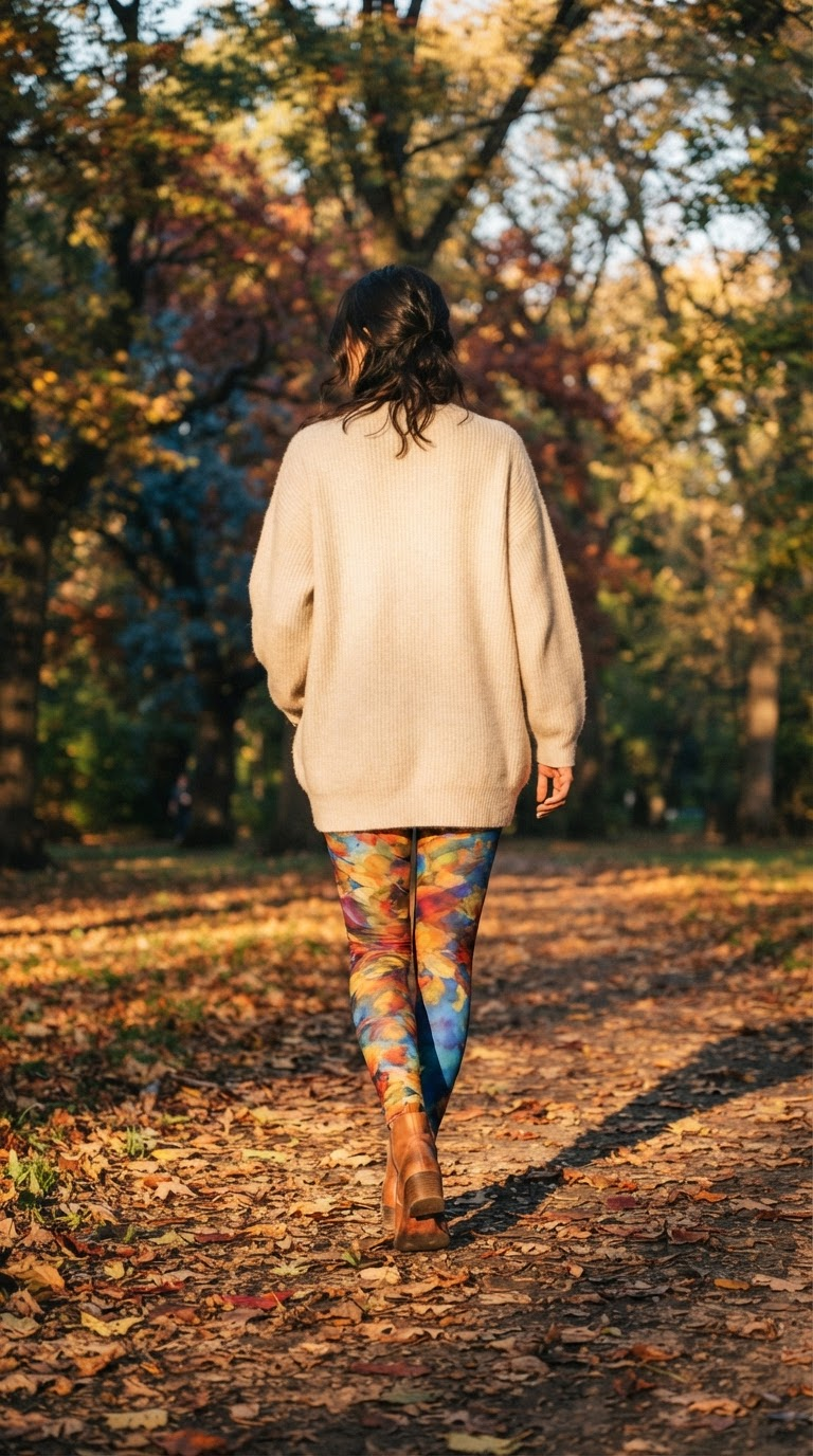 Fall Sky Leggings