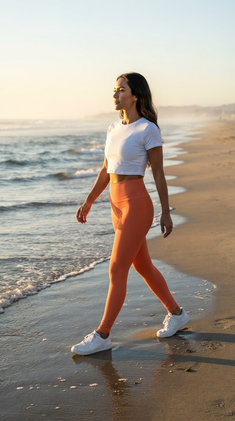 Energy Orange Leggings — 2027 Collection