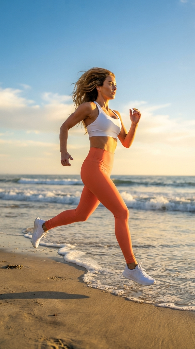 Energy Orange Leggings — 2027 Collection