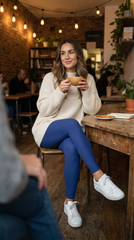 Luminous Blue Leggings — 2027 Collection