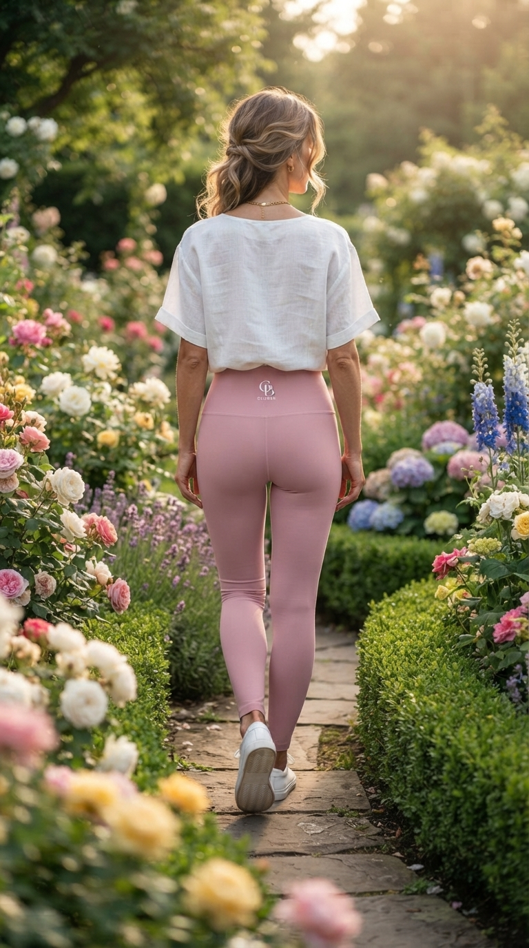 Rose Blush Leggings — 2027 Collection