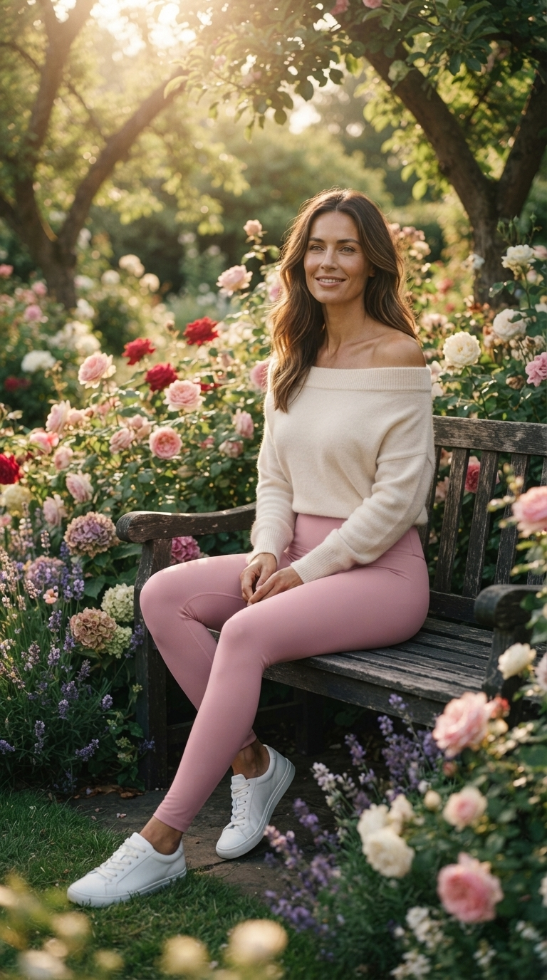 Rose Blush Leggings — 2027 Collection