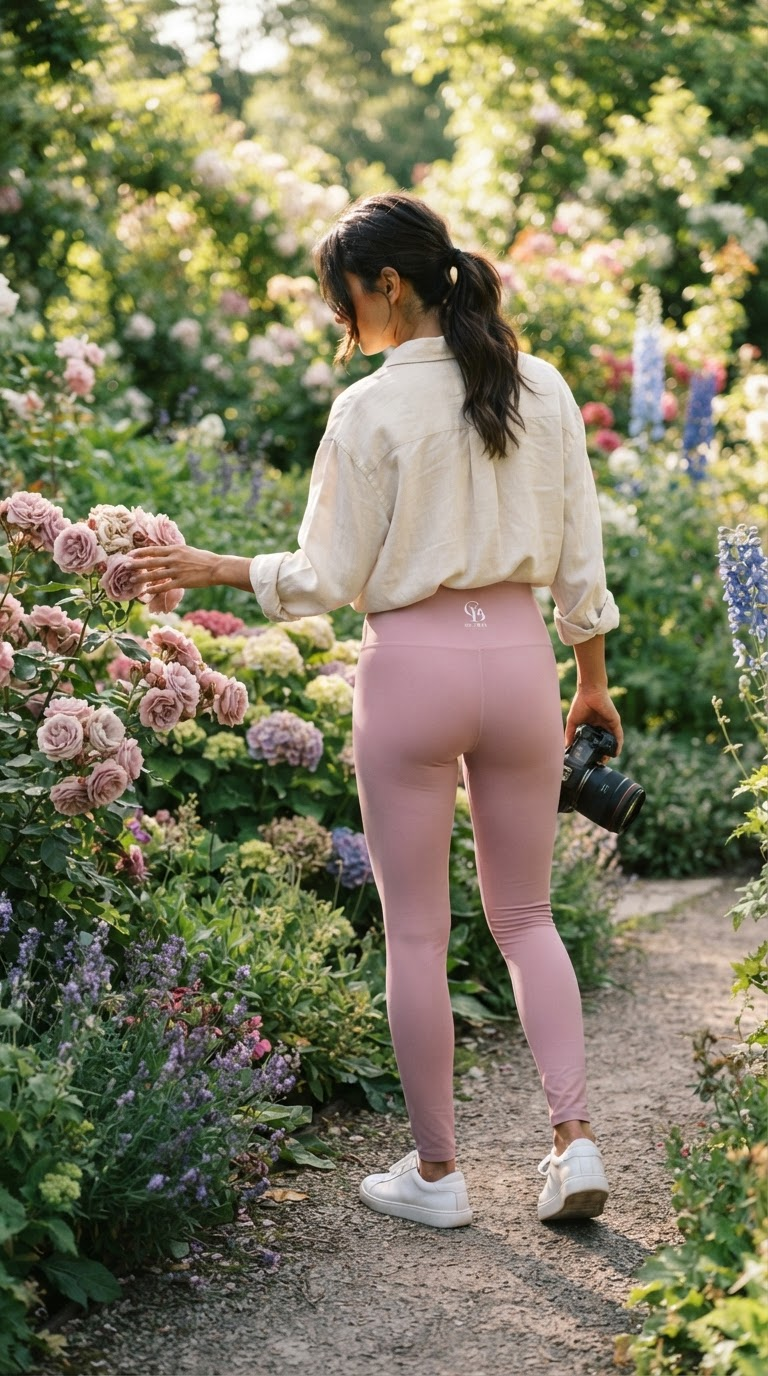 Rose Blush Leggings — 2027 Collection