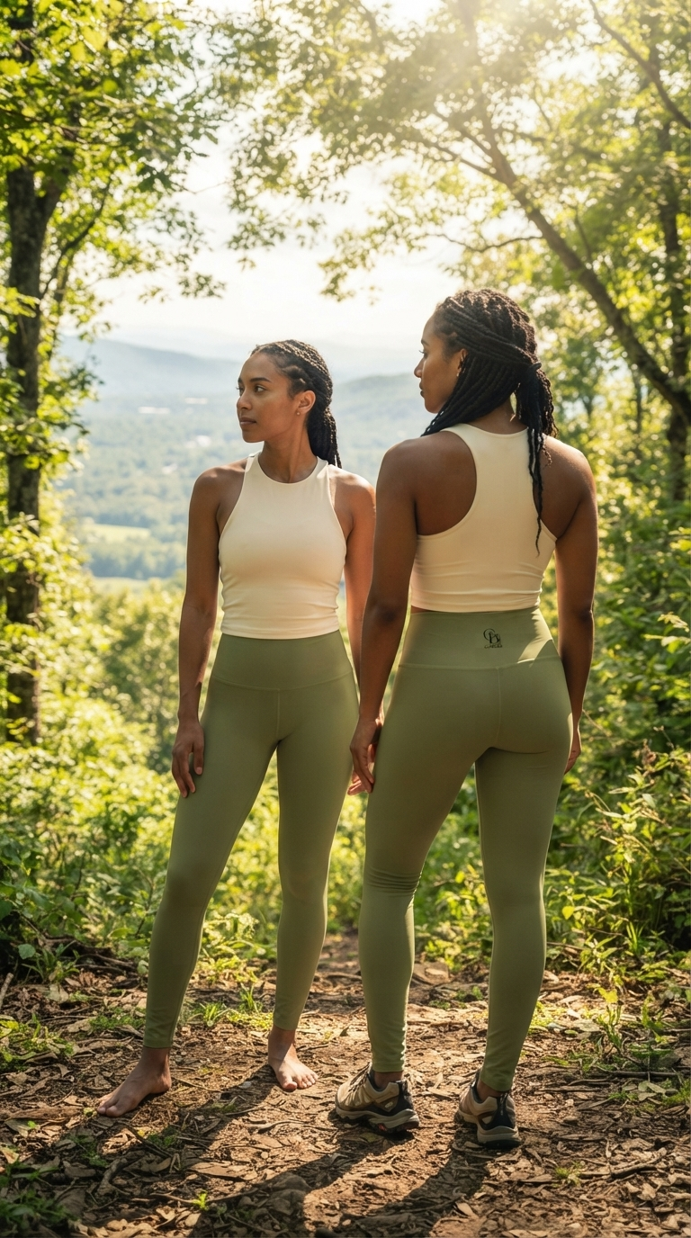 Moss Green Leggings — 2027 Collection