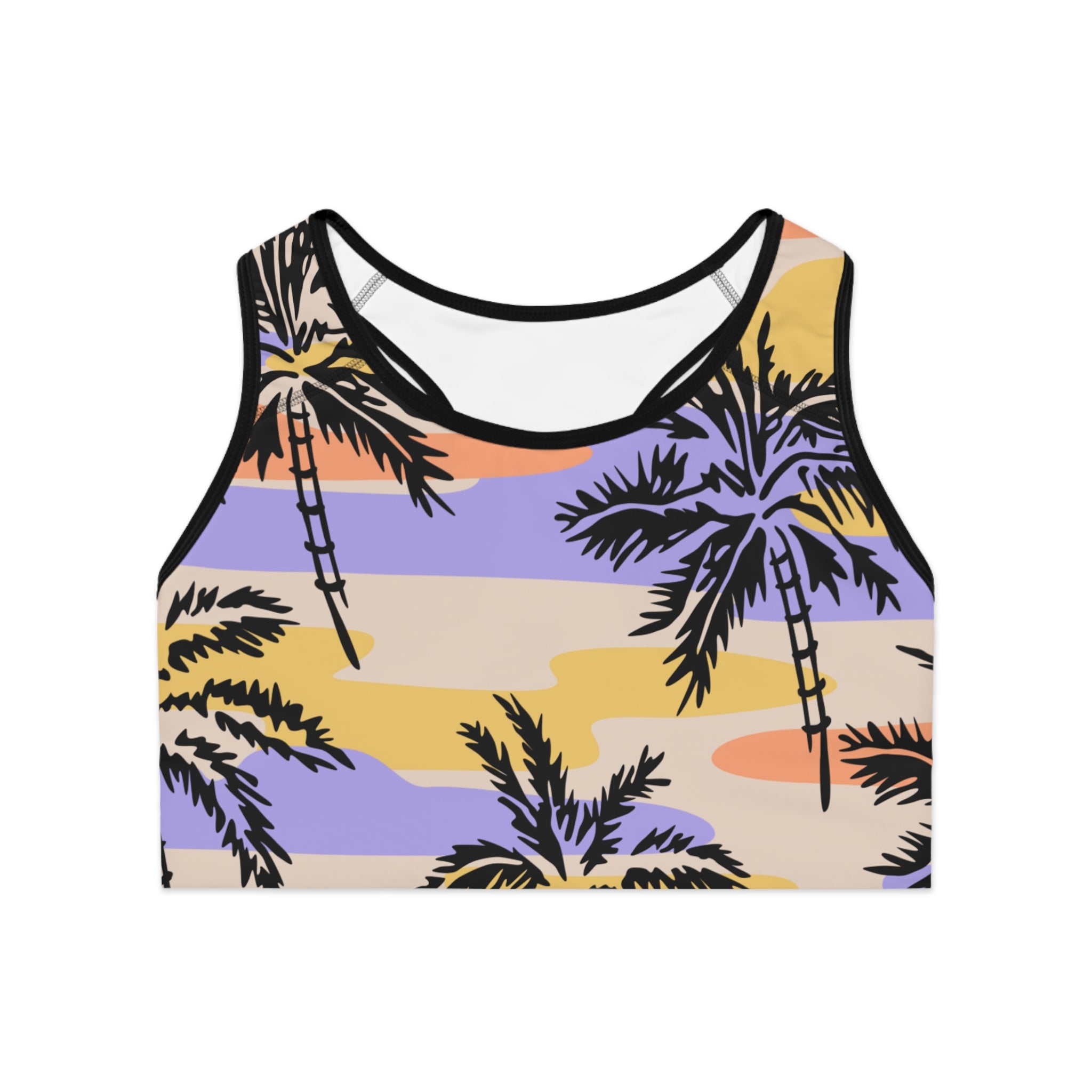 Sunset Palms Sports Bra