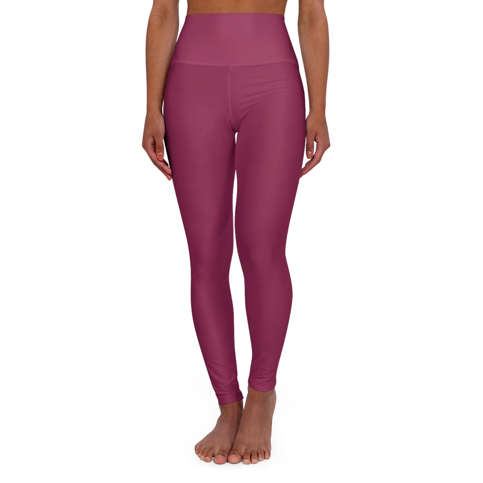 Squat-Proof High-Waisted Leggings - Fuscia 2026 Fashion Color