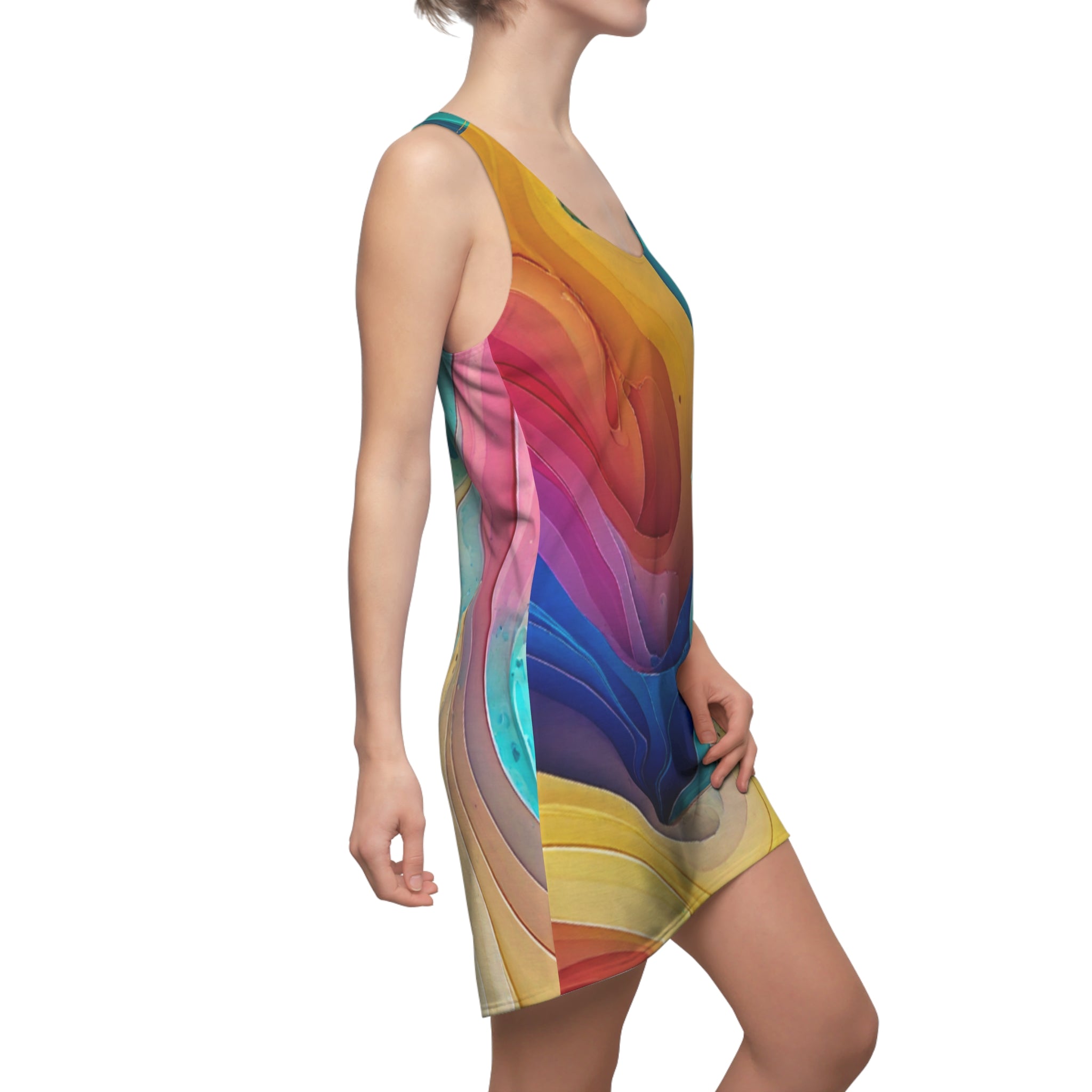 Sarasota Waves Racerback Dress for Women