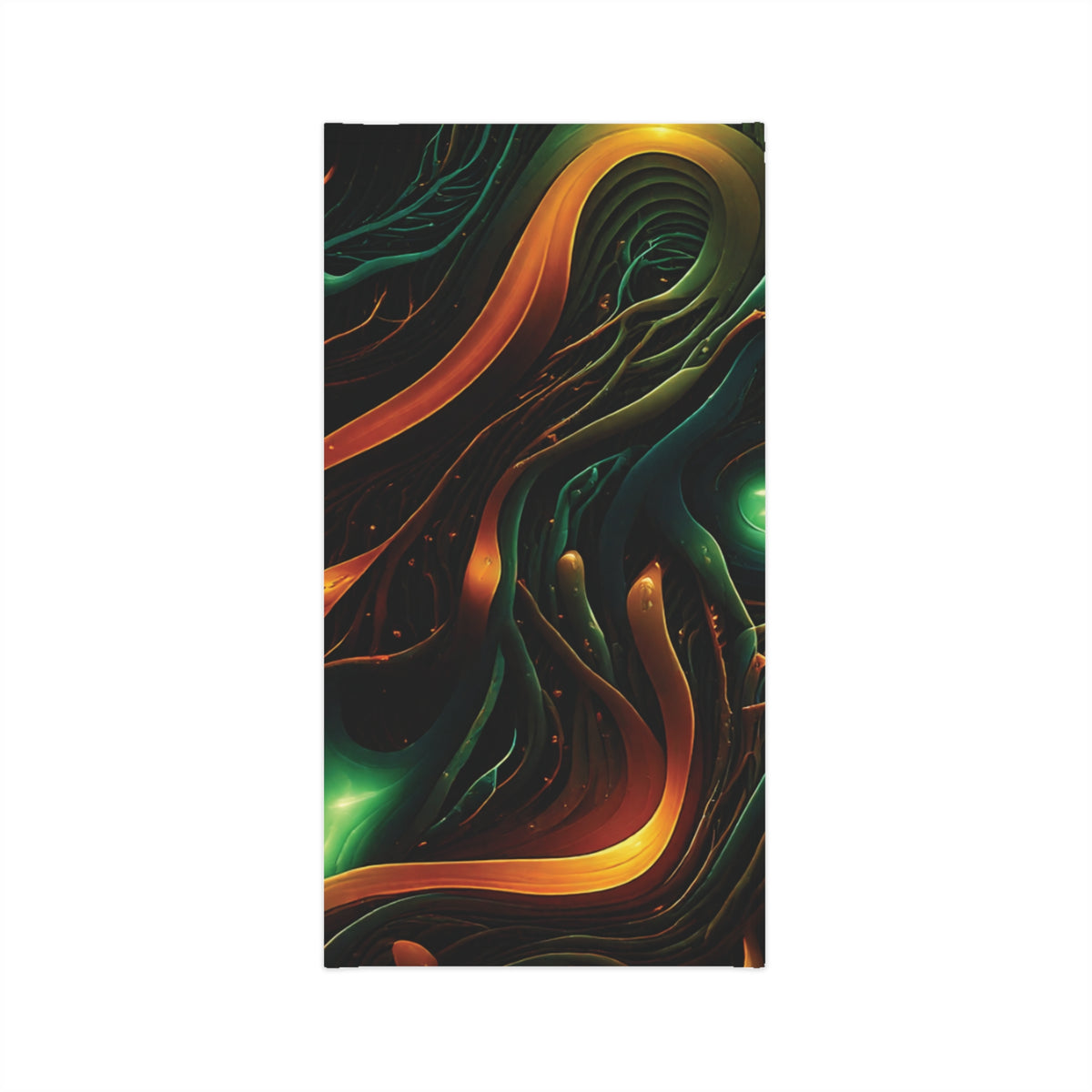 Holiday Light Swirl Neck Gaiter — Lightweight Breathable Face Cover
