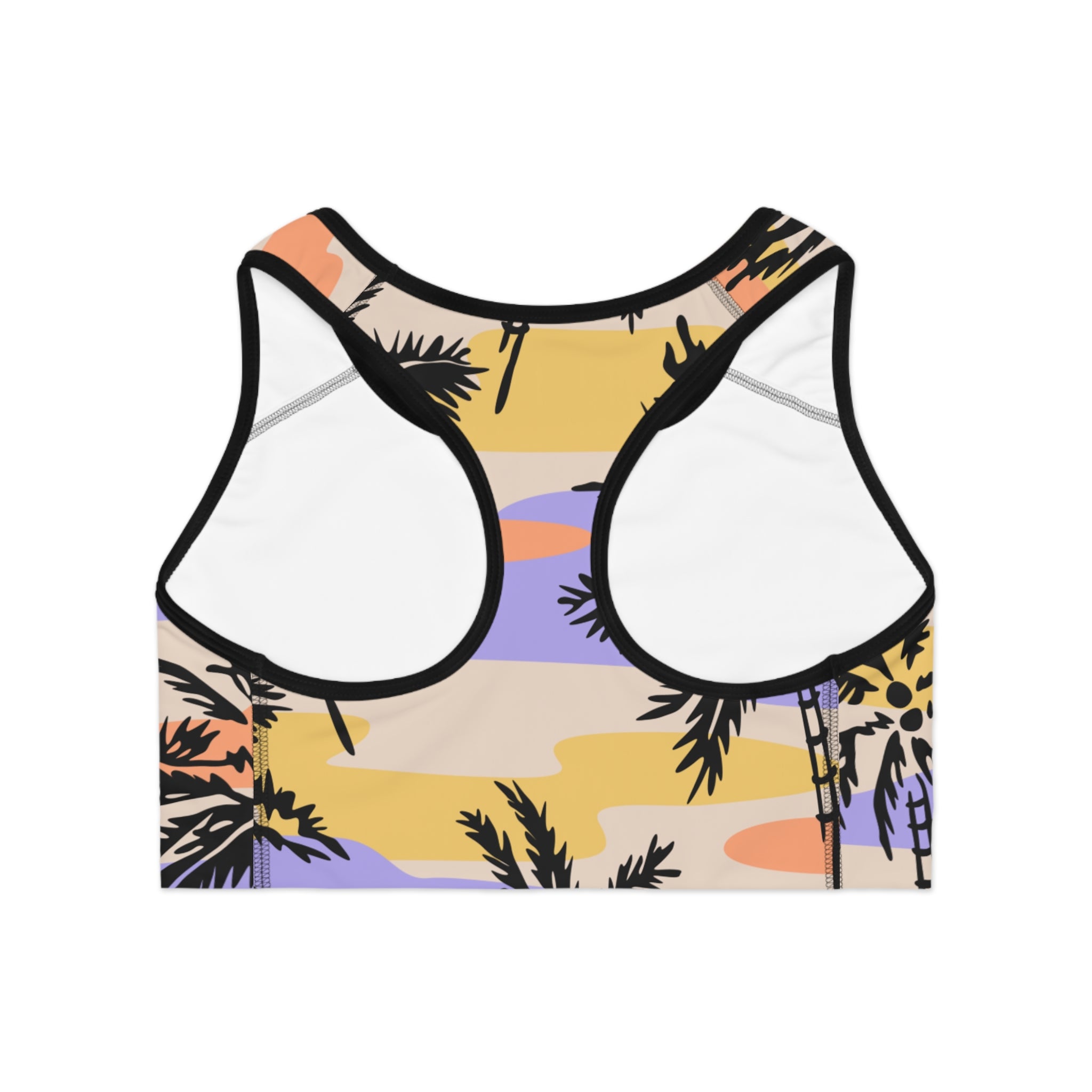 Sunset Palms Sports Bra